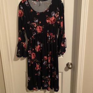 Floral Maternity Dress